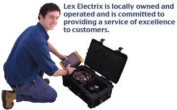 Lex Electrix is locally-owned and operated and is committed to providing a service of excellence to customers.